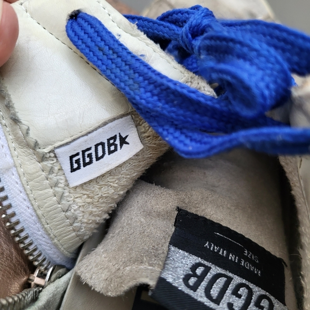 Golden Goose High Top Trainers GGB Distressed leather - Picture 5 of 9